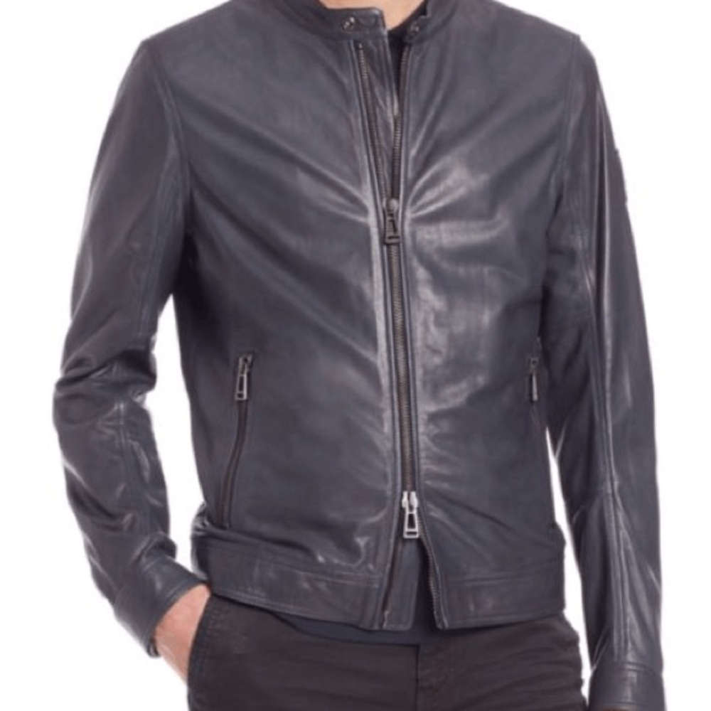 Belstaff Gransden leather blouson jacket, size 50. - Picture 14 of 16